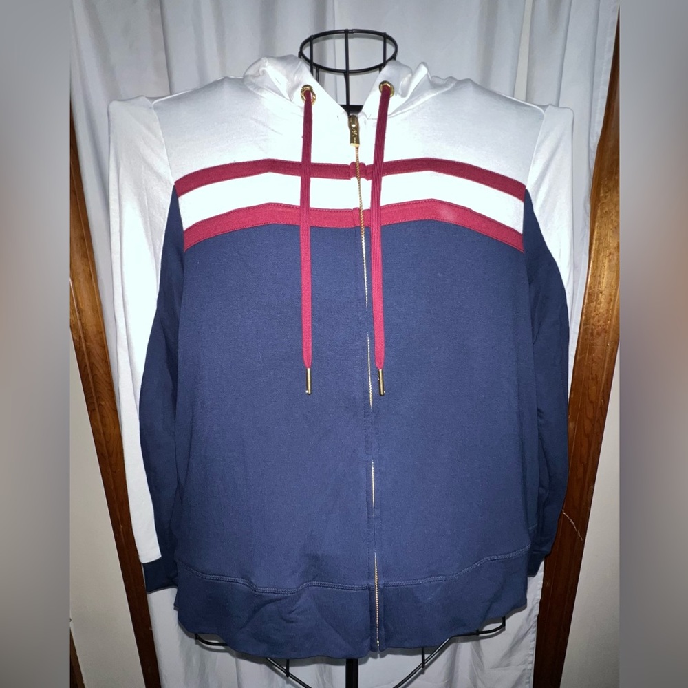 NWOT AK Sport, Women's zip up, lightweight hoodie, size L!